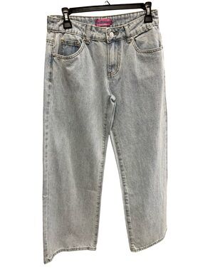 1059 / Edikted Blue Wide Leg Jeans Women’s Size Small NWT / Tag Says Petite